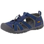Sandale KEEN "SEACAMP II CNX" blau (marine, grau) Schuhe Mädchenschuhe