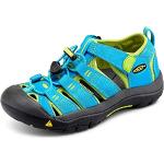 Blaue Keen Newport H2 Outdoor-Sandalen mit Schnürsenkel für Kinder Größe 33 für den für den Sommer 