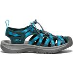Reduzierte Blaue Keen Whisper Outdoor-Sandalen mit Schnürsenkel leicht für Damen Größe 40 für den für den Sommer 