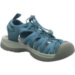 Blaue Keen Whisper Outdoor-Sandalen für Damen Größe 39 für den für den Sommer 