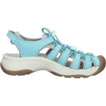 Blaue Outdoor-Sandalen ohne Verschluss für Damen Größe 41,5 für den für den Sommer 