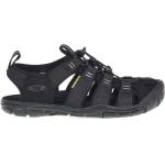 Schwarze Keen Clearwater CNX Outdoor-Sandalen für Damen Größe 42 für den für den Sommer 