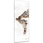 Weiße Bilderdepot24 Leinwanddrucke mit Tiermotiv matt aus Holz 40x120 1-teilig 