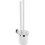 Silberne Kela Ovale WC Bürstengarnituren & WC Bürstenhalter aus Messing 