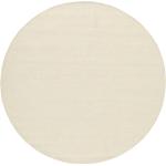 Weiße Rugvista Runde Kelim Teppiche 250 cm aus Wolle 