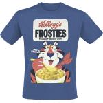 Kellogg's T-Shirt - Frosties - XL bis XXL - für Männer - Größe XXL - blau - Lizenzierter Fanartikel