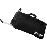 Schwarze Kempa Sporttaschen mit Rollen mit Reißverschluss aus Aluminium 