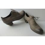 Graue Kennel & Schmenger Ankle Boots & Klassische Stiefeletten aus Leder für Damen 