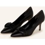 Schwarze Kennel & Schmenger Spitze Pfennigabsatz High Heels & Stiletto-Pumps aus Leder für Damen Größe 38,5 