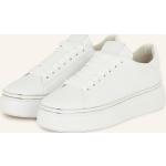 Weiße Kennel & Schmenger Low Sneaker aus Glattleder für Damen Größe 40,5 
