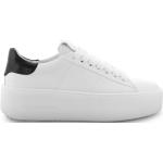 Kennel & Schmenger, Stilvolle Weiß/Schwarz High-Top Sneaker White, Damen, Größe: 41 EU