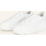 Weiße Kennel & Schmenger Low Sneaker aus Leder leicht für Damen Größe 38,5 