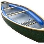 Kenterschläuche Auftriebskörper Garnitur Set PVC Blau 3,20m f. Prijonboote, Kanu, Canadier, Kanadier (1Paar)