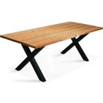Schwarze Nachhaltige Rustikale Möbel-Eins Bio Rechteckige Tische lackiert aus Fichte Breite 100-150cm, Höhe 100-150cm, Tiefe 100-150cm 