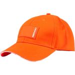 Orange Snapback-Caps aus Baumwolle 