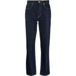 Blaue Bestickte KENZO Jeans mit Stickerei mit Reißverschluss für Damen Größe XXL Weite 29, Länge 28 