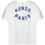 Reduzierte Weiße Kurzärmelige KENZO T-Shirts für Damen Größe S 