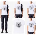 Reduzierte Weiße KENZO Tiger T-Shirts für Herren Größe M 