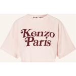 Hellrosa KENZO T-Shirts aus Baumwolle für Damen Größe S 