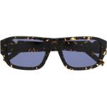Braune KENZO Rechteckige Rechteckige Sonnenbrillen aus Acetat für Damen 