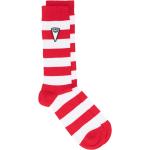 Kenzo Gestreifte Socken mit Logo-Patch - Rot