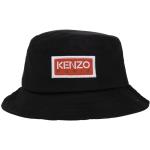 Reduzierte Schwarze KENZO Logo Fischerhüte für Herren Größe L 