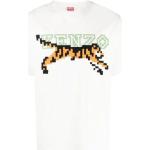 Reduzierte Beige KENZO T-Shirts für Herren Größe XS 