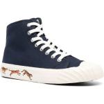 Blaue KENZO Tiger High Top Sneaker & Sneaker Boots mit Reißverschluss für Damen Größe 42 