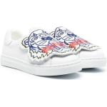 Kenzo Kids Slip-On-Sneakers mit Tiger - Weiß