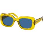 Gelbe KENZO Cateye Sonnenbrillen aus Kunststoff für Damen 