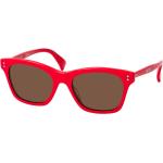 Rote KENZO Quadratische Sonnenbrillen mit Sehstärke aus Kunststoff für Damen 
