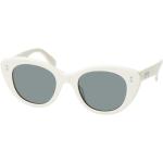 Weiße KENZO Cateye Sonnenbrillen aus Kunststoff für Damen 