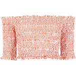 Reduzierte Orange Elegante KENZO Schulterfreie Off Shoulder Shirts & Schulterfreie Shirts für Damen Größe M 