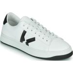 Weiße KENZO Logo Low Sneaker aus Leder für Damen Größe 37 
