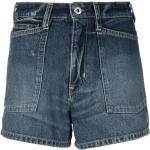 Reduzierte Blaue KENZO Jeans-Bermudas aus Baumwolle für Damen für den für den Sommer 