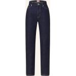 Reduzierte Blaue KENZO Straight Leg Jeans aus Baumwolle für Damen Größe XS 