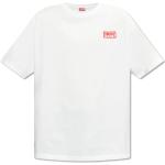 Reduzierte Weiße Langärmelige KENZO Logo T-Shirts für Herren Größe S 