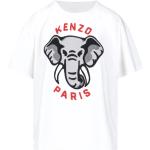 Reduzierte Weiße KENZO T-Shirts für Damen Größe L 