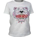 Weiße KENZO Tiger T-Shirts für Damen Größe XL 