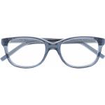 Blaue KENZO Runde Herrenbrillengestelle aus Acetat 