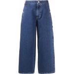 Reduzierte Blaue Bestickte KENZO Bio Jeans mit Stickerei mit Reißverschluss für Damen Größe XS Weite 34, Länge 36 
