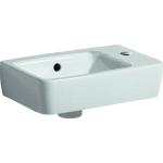 Weiße Geberit Handwaschbecken & Gäste-WC-Waschtische aus Keramik mit Hahnloch 