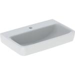 Weiße Keramag Renova Handwaschbecken & Gäste-WC-Waschtische aus Keramik mit Hahnloch 