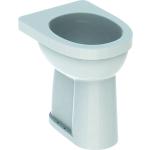 Keramag Renova Nr. 1 Comfort Stand-WC Flachspüler, erhöht, 6 l, bodenstehend, Abgang vertikal, 218521, Farbe: Weiß - 218521000