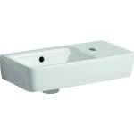 Weiße Keramag Renova Nr. 1 Comprimo Handwaschbecken & Gäste-WC-Waschtische mit Hahnloch 