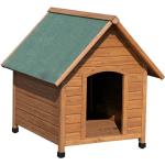Braune Kerbl Hundehütten isoliert & Hundehütten wetterfest aus Holz 