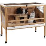 Kerbl Indoor Hasenkäfige & Kaninchenkäfige aus Holz 
