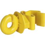 Gelbe Kerbl Weidezaun Isolatoren aus Kunststoff 25-teilig 