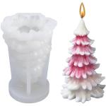 Reduzierte Kerzengießformen mit Weihnachts-Motiv 