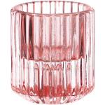 Rosa Runde Teelichtgläser aus Glas 